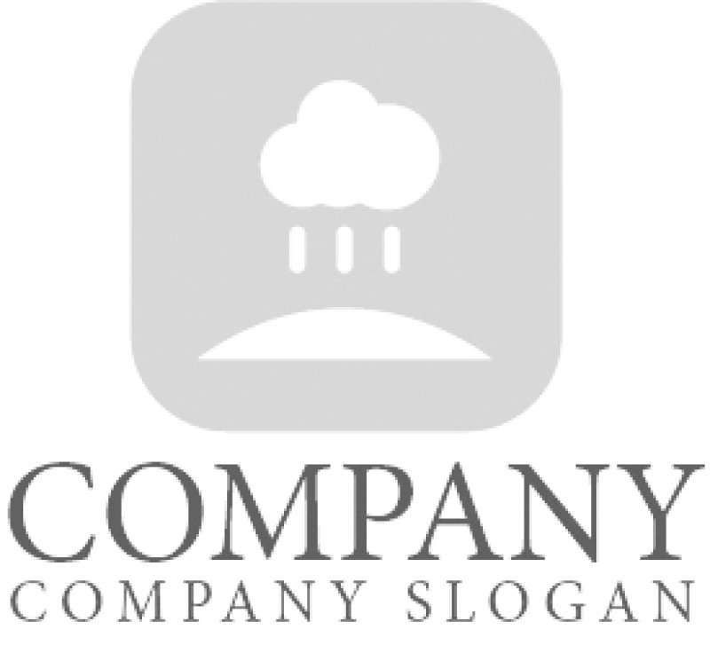 画像5: 雲・雨・四角・ロゴ・マークデザイン957 (5)