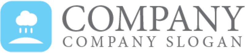 画像6: 雲・雨・四角・ロゴ・マークデザイン957 (6)