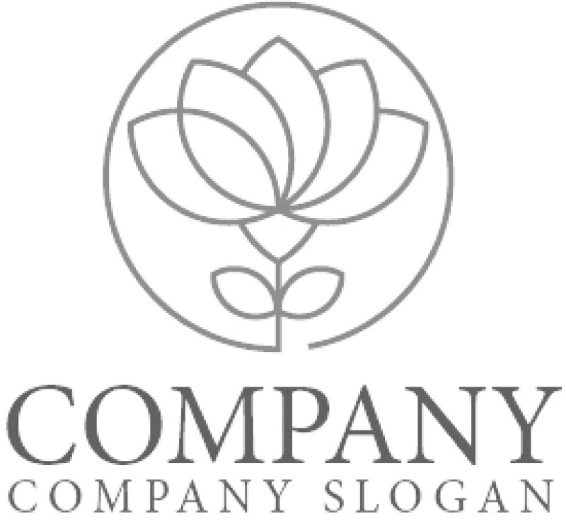 画像5: 花・輪・ロゴ・マークデザイン966 (5)