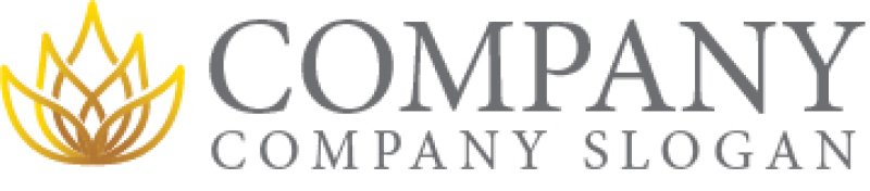 画像6: 葉・花・ハス・ロゴ・マークデザイン967 (6)