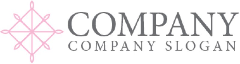 画像6: 花・四角・輝き・ロゴ・マークデザイン968 (6)