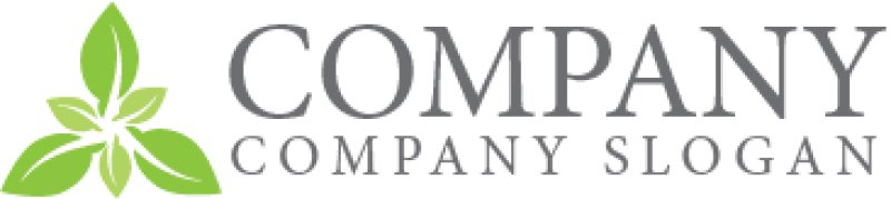 画像7: 葉・三角・成長・ロゴ・マークデザイン975 (7)