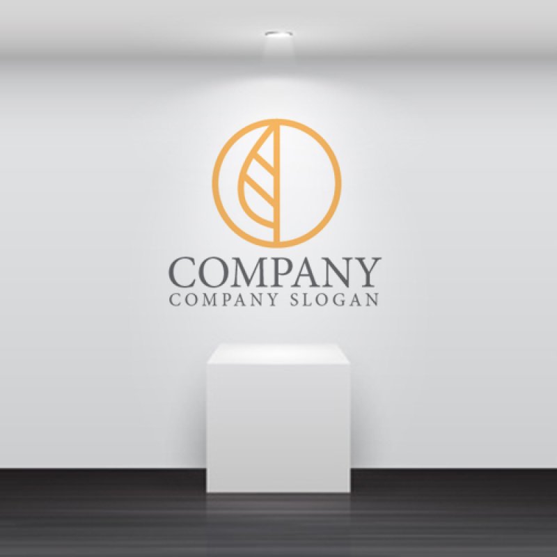 画像6: 葉・輪・木・D・ロゴ・マークデザイン979 (6)