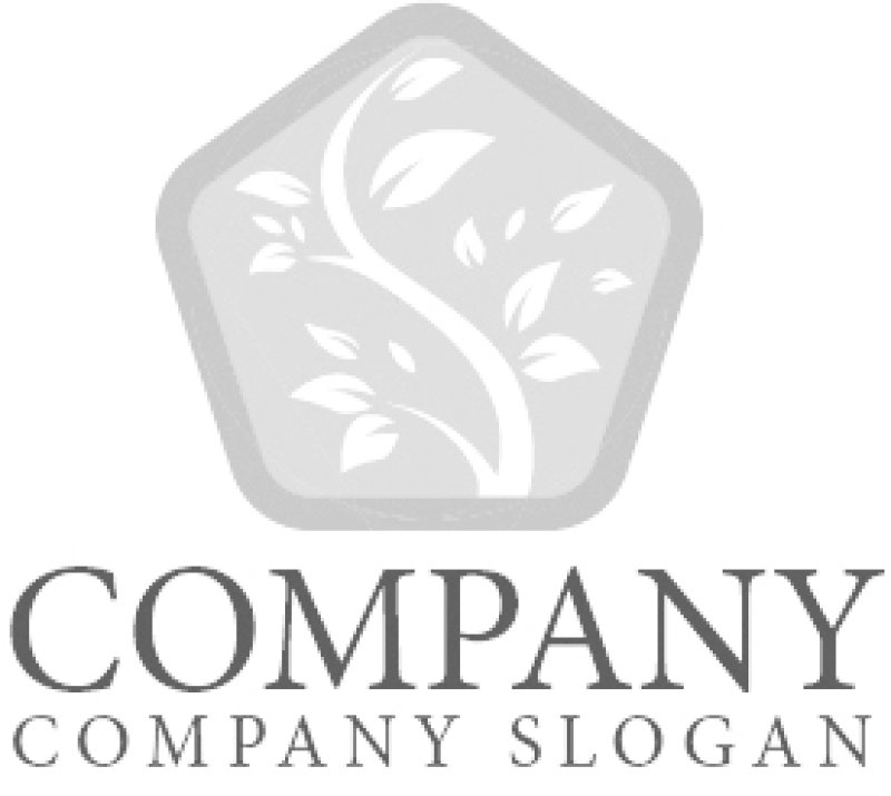 画像6: 葉・五角形・成長・ロゴ・マークデザイン985 (6)