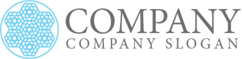 画像7: 輪・花・六角形・ロゴ・マークデザイン986 (7)