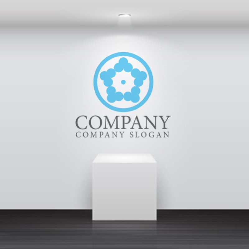 画像5: 輪・花・五角形・ロゴ・マークデザイン997 (5)