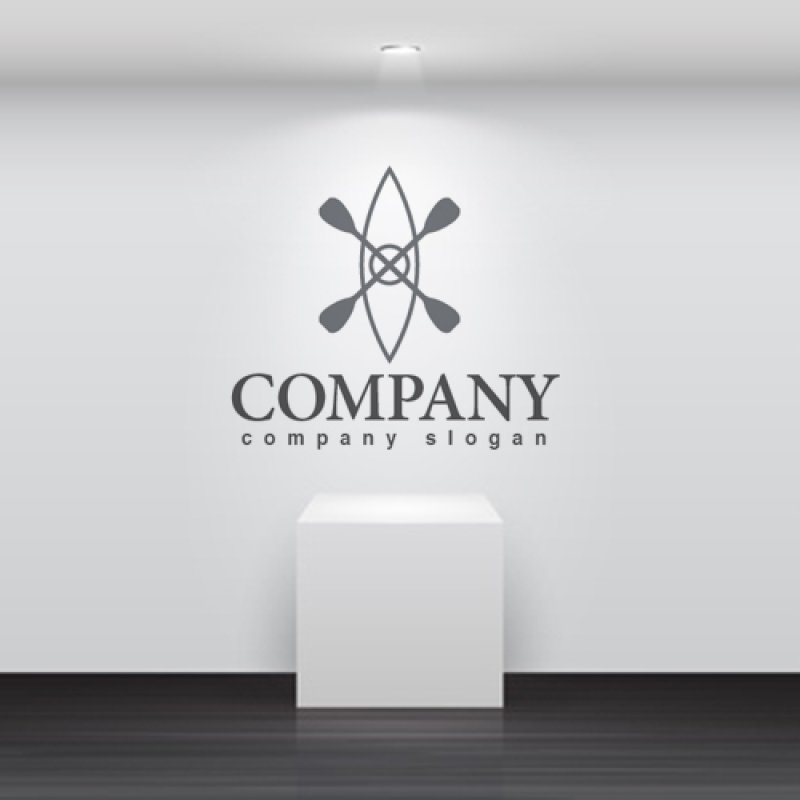 画像9: カヤック・カヌー・ロゴ・マークデザイン019 (9)