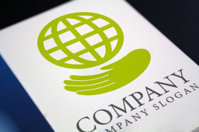 画像3: 地球・手ロゴ・マークデザイン053 (3)
