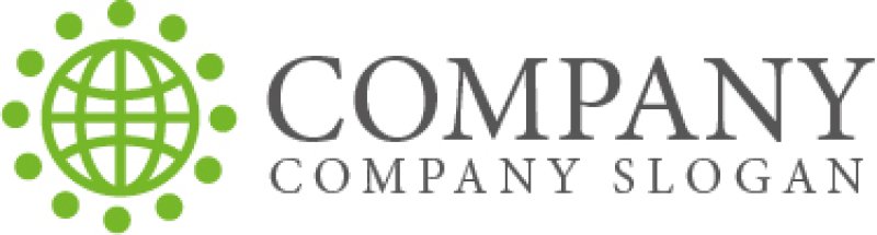 画像3: 地球・点ロゴ・マークデザイン070 (3)