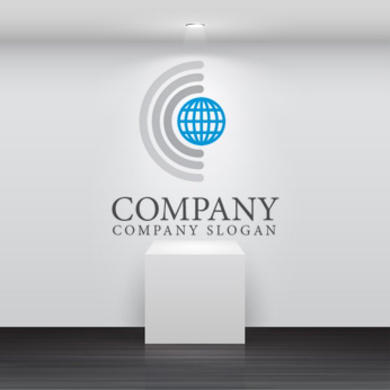 画像5: 地球・発信ロゴ・マークデザイン074 (5)