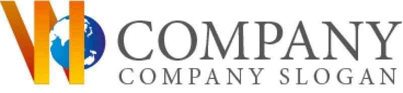 画像4: 地球・W・移動・帯ロゴ・マークデザイン106 (4)