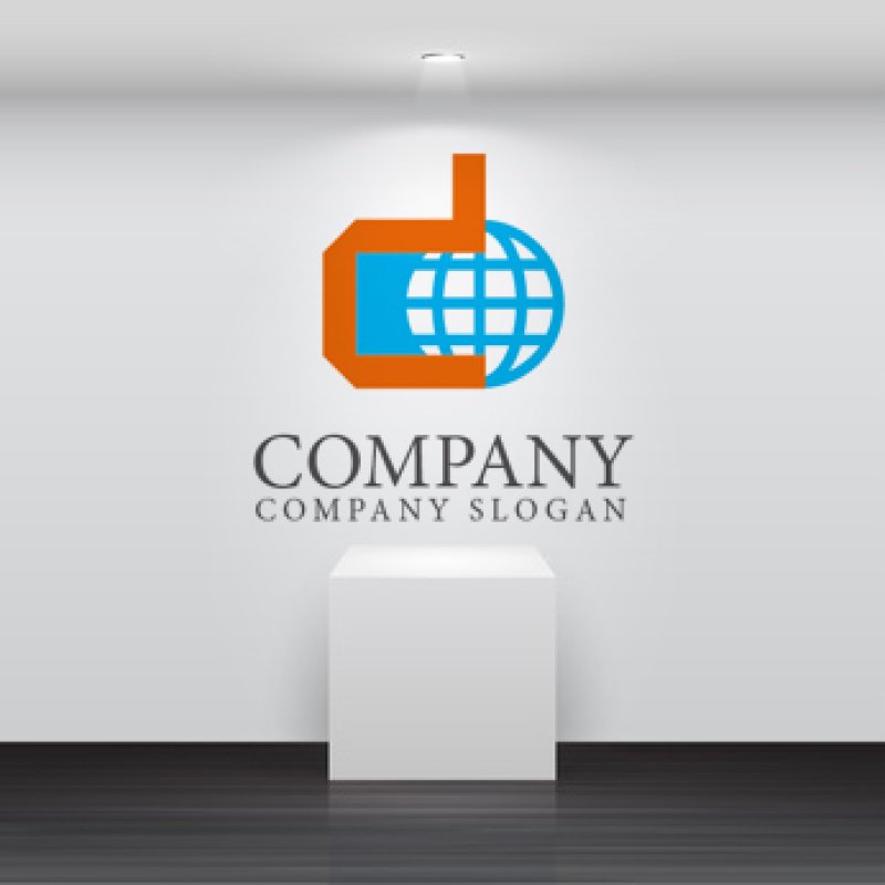 画像2: 地球・d・移動・ロゴ・マークデザイン111 (2)