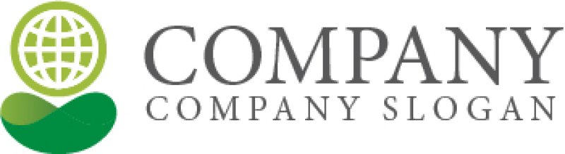 画像5: 地球・殻・葉・支え・ロゴ・マークデザイン113 (5)