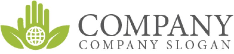 画像5: 手・地球・葉・上昇ロゴ・マークデザイン117 (5)