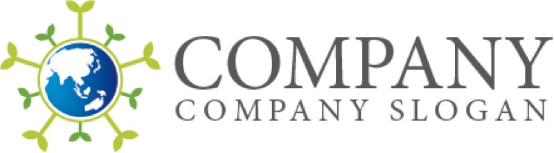 画像5: 地球・葉・成長・ロゴ・マークデザイン157 (5)