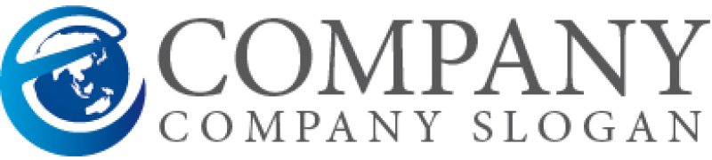 画像5: e・地球・アルファベット・保護・ロゴ・マークデザイン171 (5)