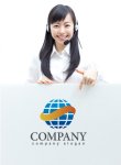 画像3: 波・地球・帯・ロゴ・マークデザイン192 (3)