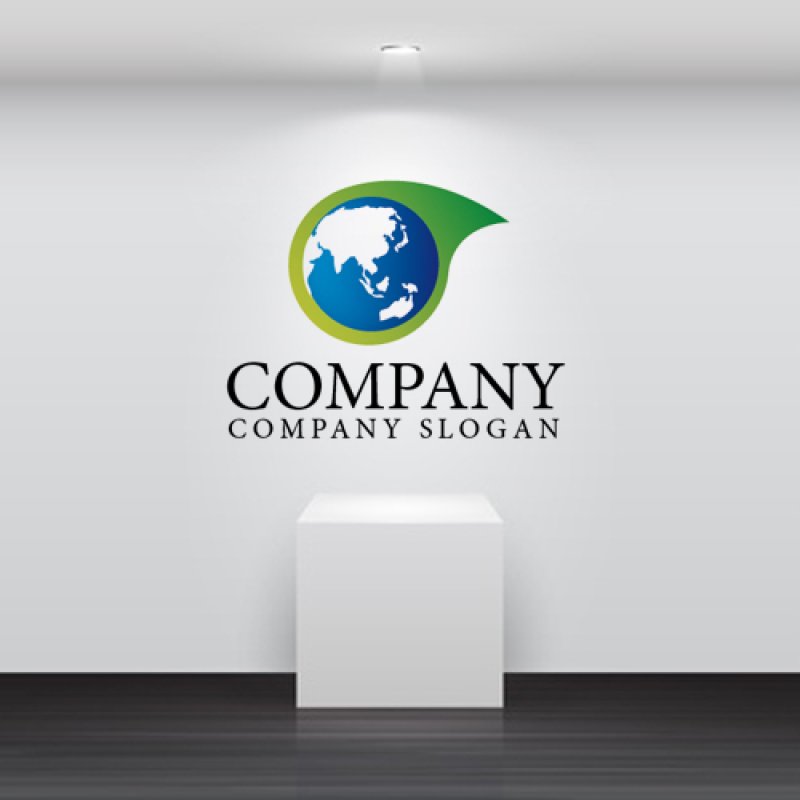 画像2: 水滴・地球・葉・ロゴ・マークデザイン202 (2)