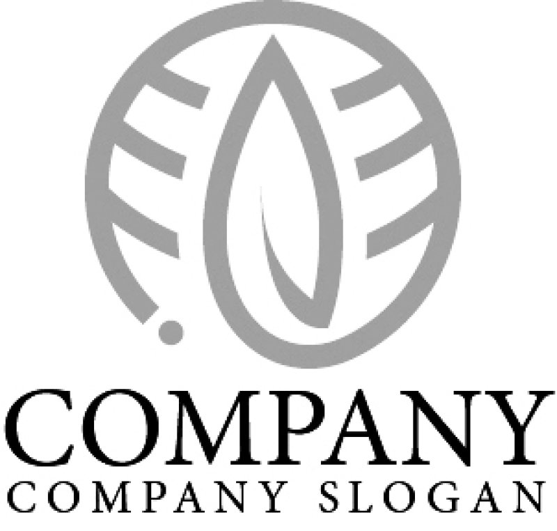 画像4: 地球・葉・線・ロゴ・マークデザイン207 (4)