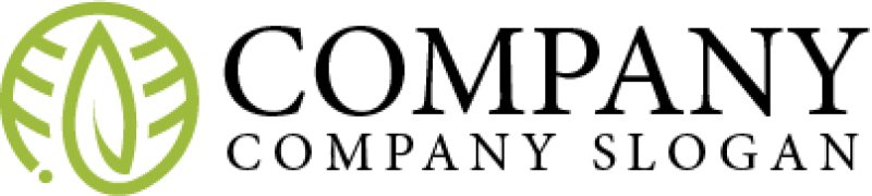 画像5: 地球・葉・線・ロゴ・マークデザイン207 (5)