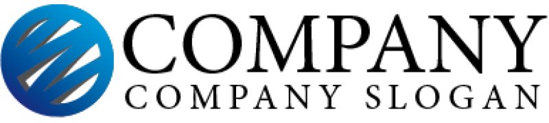 画像5: 曲線・地球・ジグザグ・グラデーション・ロゴ・マークデザイン211 (5)