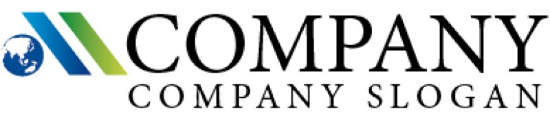 画像5: M・地球・斜線・ロゴ・マークデザイン219 (5)