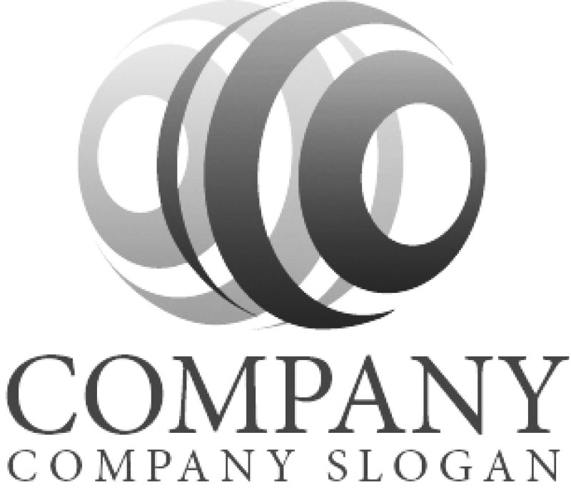 画像4: 曲線・地球・3D・グラデーション・ロゴ・マークデザイン246 (4)