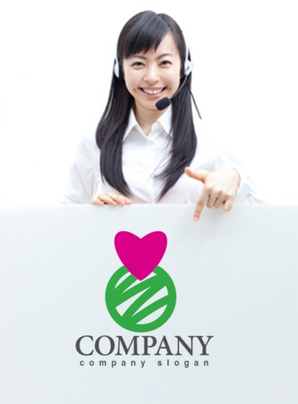 画像3: ハート・地球・輪・ロゴ・マークデザイン254 (3)