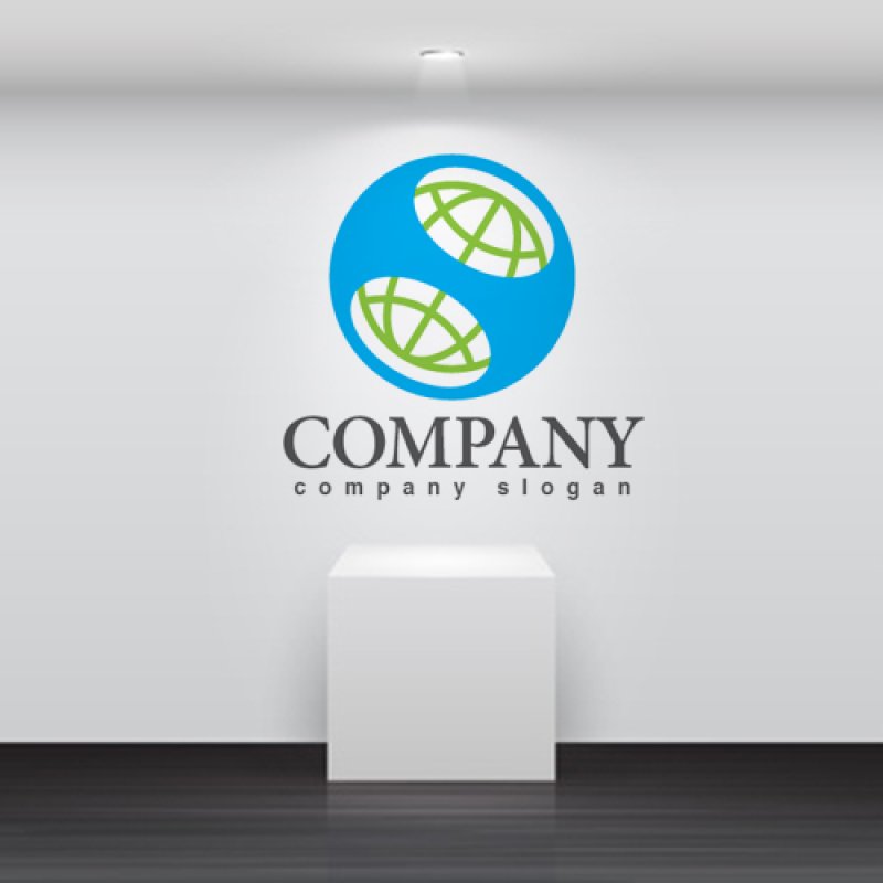 画像2: 楕円・地球・輪・ロゴ・マークデザイン259 (2)