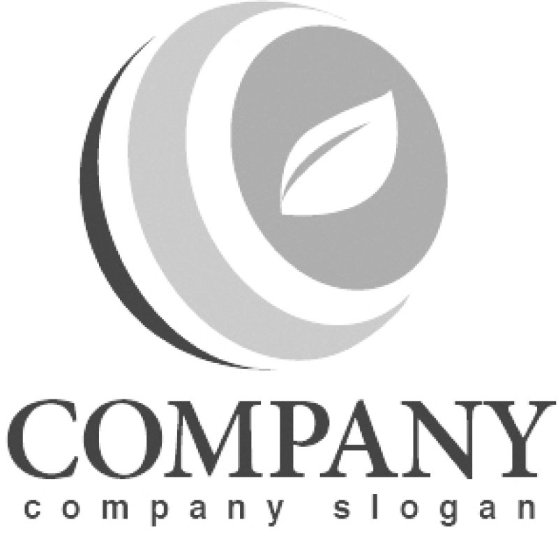 画像4: 地球・葉・曲線・ロゴ・マークデザイン265 (4)