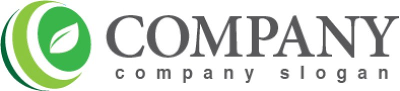 画像5: 地球・葉・曲線・ロゴ・マークデザイン265 (5)