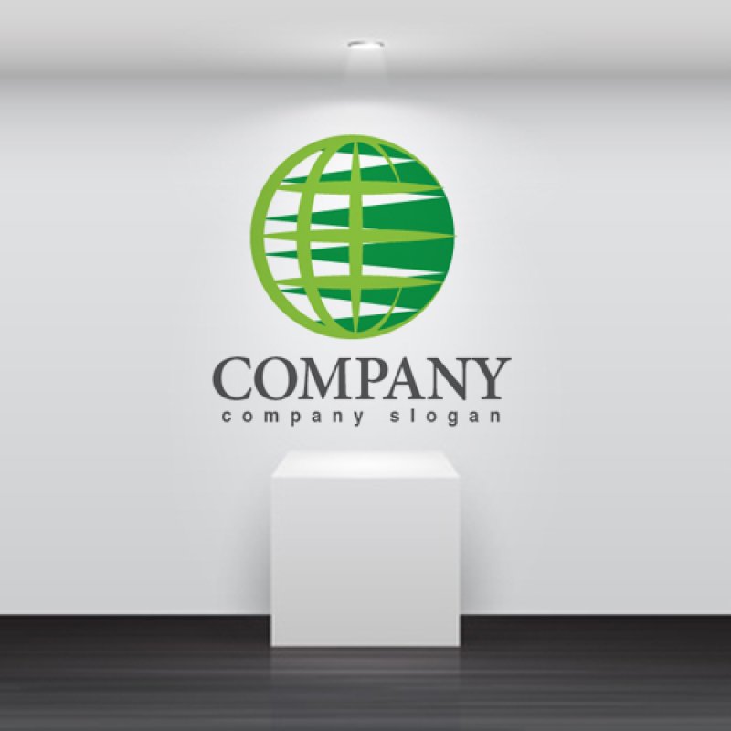 画像2: 地球・縞・曲線・ロゴ・マークデザイン267 (2)