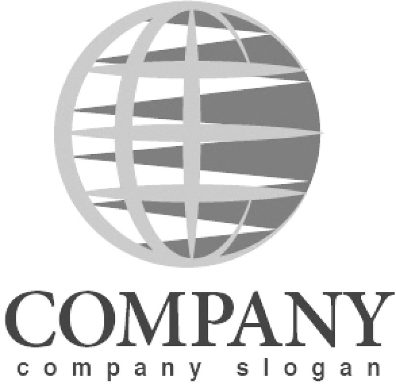 画像4: 地球・縞・曲線・ロゴ・マークデザイン267 (4)