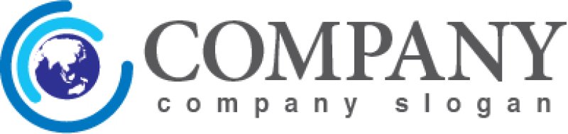 画像5: 地球・輪・回転・ロゴ・マークデザイン274 (5)