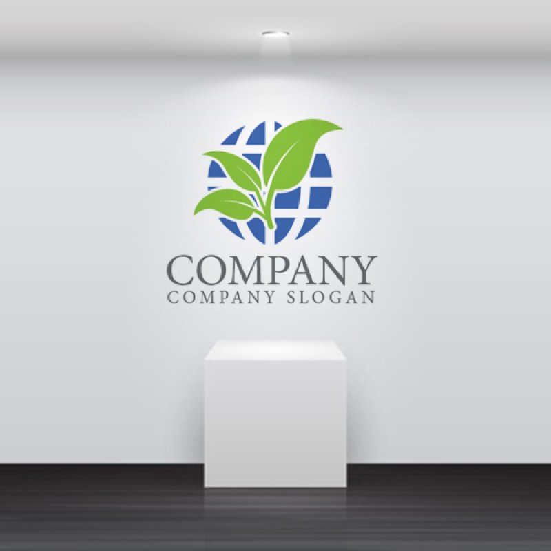 画像5: 地球・葉・エコ・ロゴ・マークデザイン289 (5)