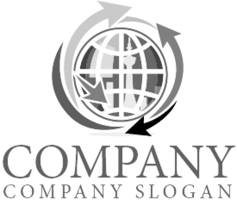 画像6: 地球・矢印・輸出・ロゴ・マークデザイン293 (6)