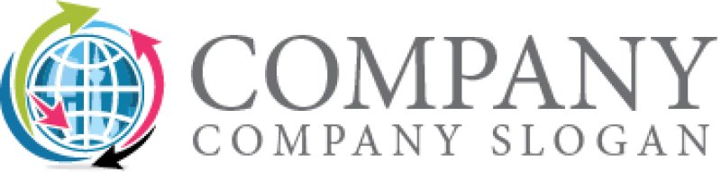 画像7: 地球・矢印・輸出・ロゴ・マークデザイン293 (7)