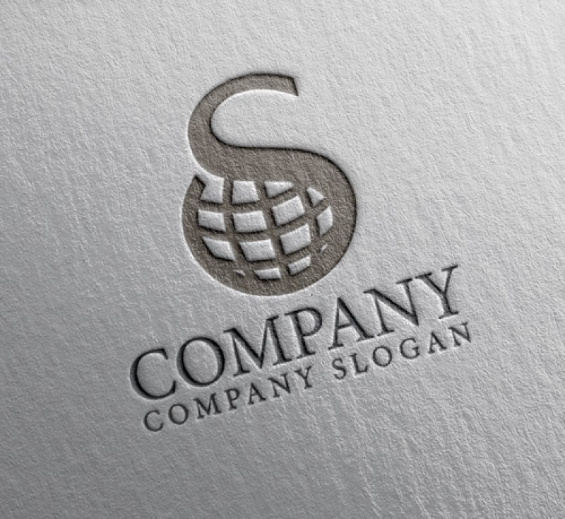 画像2: S・地球・アルファベット・ロゴ・マークデザイン296 (2)