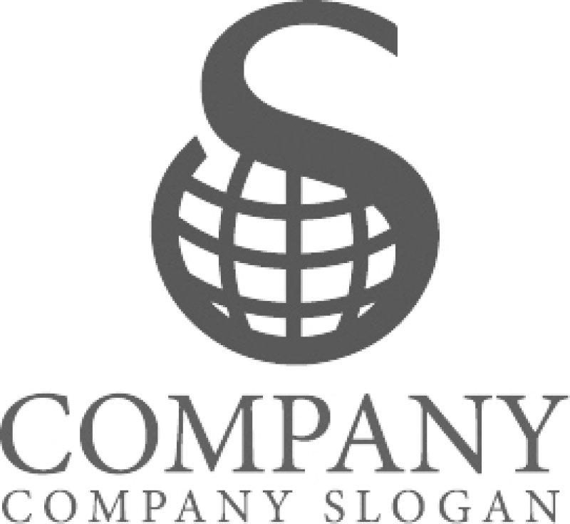 画像6: S・地球・アルファベット・ロゴ・マークデザイン296 (6)