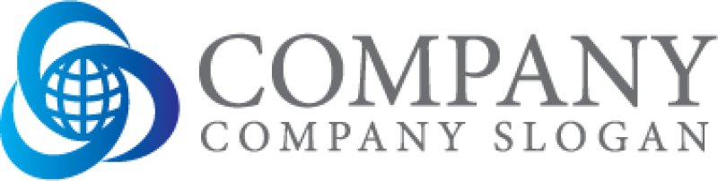 画像7: 曲線・地球・グラデーション・回転・ロゴ・マークデザイン298 (7)