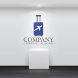 画像2: 旅行・スーツケース・飛行機・ロゴ・マークデザイン040 (2)