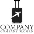 画像4: 旅行・スーツケース・飛行機・ロゴ・マークデザイン040