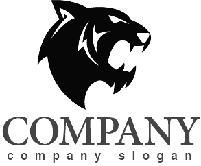 ロゴ作成サンプルです 虎 獣 ロゴ マークデザイン471をイメージしたロゴデザインです