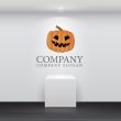画像2: かぼちゃ・ハロウィン・かわいい・キャラ・ロゴ・マークデザイン064 (2)