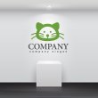 画像2: 猫・ネズミ・ヒゲ・ロゴ・マークデザイン221 (2)