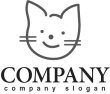 画像4: 猫・動物・線・ヒゲ・ロゴ・マークデザイン222 (4)