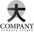 画像4: 大・太陽・漢字・夕日・グラデーション・ロゴ・マークデザイン061 (4)