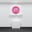 画像2: 自転車・輪・ロゴ・マークデザイン132 (2)