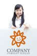 画像3: 太陽・顔ロゴ・マークデザイン197 (3)