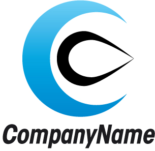 ロゴ作成サンプルです エネルギー 円019をイメージしたロゴデザインです